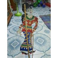 ราคา หนังตะลุง ตัวใหญ่ ขนาดตัวหนัง40cm ปากขยับได้ ทำจากหนังวัวแท้ (7875553167)