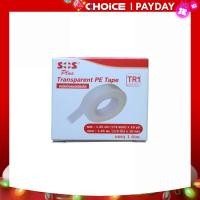 ราคา เทปแต่งแผลชนิดใส TR1 SOS plus Transparent PE Tape 1 25 cm 1 2 นิ้ว 10 yds (21069309150)