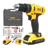 ราคา BKK สว่านไร้สาย สว่าน 128V 2 ระบบ แบตเตอรี่ อย่างดี 2ก้อน พร้อม ดอกสว่าน และ อุปกรณ์ เครื่องมือช่าง รวม 32 ชิ้น (20849943458)