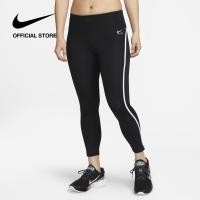 ราคา Nike Womens Air Fast Dri Fit Mr 7 8 Tgt Tights Black (20036553787)