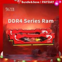 ราคา Jazer แรม DDR4 16GB 8GB 32GB 3200MHz 3600MHz หน่วยความจำสำหรับเล่นเกมเดสก์ท็อป PC4เมนบอร์ดรองรับหน่วยความจำ DDR4 (21171004719)