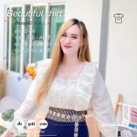 ราคา ด่วนพิเศษ พร้อมส่ง เสื้อลูกไม้ลายฉลุ น่ารักๆ รุ่น H2 Recommended (20491055383)