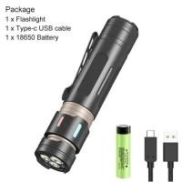 ราคา ไฟฉาย LED แบบพกพา3 XPG 18650 1200LM EDC Type C SOS ฟลูออเรสเซนต์ฟิดเจ็ทสปินเนอร์เล่นของเล่นบีบอัด (21170674582)