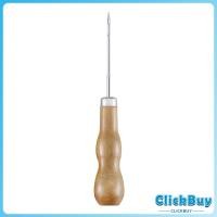 ราคา ClickBuy เข็มซ่อมรองเท้า งานฝีมือหนัง เจาะผ้าใบ เครื่องมือเย็บผ้า Sewing Awl (20791597715)