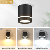 ราคา จัดส่ง3วัน ไฟดาวน์ไลท์ LED ไฟสปอตไลท์ แบบพับได้ โคมแทรคไลท์ติดลอย เปลือกอลูมิเนียม COB สปอตไลท์ Track Lighting โคมไฟเพด (21173343190)