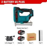 ราคา เครื่องเล็บไฟฟ้าเครื่องยิงตะปูไร้สายไร้แปรงถ่าน2อัน ไม่รวม100ตะปู สำหรับ Makita เครื่องเย็บกระดาษ1022J ไร้สายเครื่องมือแบตเตอรี่ลิเธียมสำหรับแบตเตอรี่ Makita 18V (20825394190)