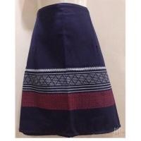 ราคา ผ้าไทย กระโปรงป้าย ผ้าถุงสั้นสำเร็จรูป ยาว20 5นิ้ว พร้อมตะขอ2คู่ (20891913066)