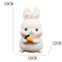 ราคา กระปุกออมสิน รูปกระต่ายน่ารัก กันตก 2 ขนาด สําหรับเด็ก ตกแต่งบ้านกระปุกออมสินหมูน้อย กระปุกออมสินน่ารัก ๆ ออมสินหมู (18651202465)