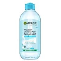 ราคา 400 ml เเท้ฉลากไทย Garnier Micellar Cleansing Water การ์นิเย่ผลิตภัณฑ์ทำความสะอาดผิวหน้า ขนาด 400 ml 1 ขวด มีช้อยส์ให้เลือก (17318129596)