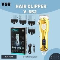ราคา VGR ปัตตาเลี่ยนตัดผมแบบไร้สาย รุ่น V 652 ปัตตาเลี่ยนตัดผม สีทอง มีจอแสดงLED มีสินค้าพร้อมส่ง (18522164303)