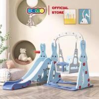 ราคา DENO ชิงช้าสไลเดอร์ 3in1 ชิงช้าเด็กสไลเดอร์ สไลเดอร์เด็ก สไลเดอร์ ชิงช้าเด็ก พร้อมแป้นบาส ลูกบาส (20557068553)