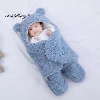 ราคา ทารกแรกเกิดถุงนอนนุ่มผ้าพันตัวเด็กผ้าห่มผ้าปูที่นอนซองจดหมายสำหรับทารกแรกเกิด Thicken ขนแกะทารก Sleepsack 0 6เดือน (21170469319)