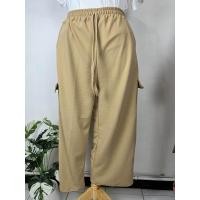 ราคา กางเกงคาร์โก้พลัสไชต์ ผ้าวูลเวฟ สีพื้น (20903870160)