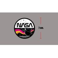 ราคา sticker pvc nasa สติกเกอร์ นาซ่า งานออฟเซ็ทแท้ กันน้ำ กันแดด (20490889663)