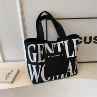 ราคา ยอดนิยมและทันสมัยมาก GENTLE WOMAN กระเป๋าผ้าใบกระเป๋าถือผู้หญิงกระเป๋าสะพายข้างความจุขนาดใหญ่ GENTLE WOMAN กระเป๋าถือกระเป๋าผ้าใบซิปขนาดใหญ่ (20792670092)