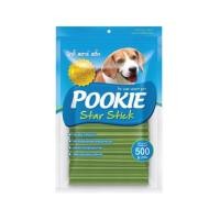 ราคา PE 910 Pookie Star Stick ขนมขัดฟัน ให้รางวัล สำหรับสุนัข ขนาด 500กรัม x 1 ถุง (20590957916)