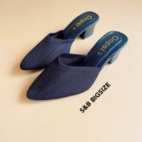 ราคา รองเท้าไซส์ใหญ่ 41 45 รุ่น sofia สลิปเปอร์ ไหมพรม ส้นสูง 2 นิ้ว ไซด์ใหญ่ ไซร์ใหญ่ ไซซ์ใหญ่ bigsize plussize (14889435886)