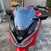 ราคา ชิวหน้าPCX18 20 ทรงซิ่ง ชิวสองขั้น ลายเคฟล่า แถมฟรีกระจกติดชิว เจาะชิวให้แล้ว มีหลายสีให้เลือก สำหรับปี2018ขึ้นไป ชิวแต่งPcx150 ชิวpcx2018 2020 (16416533171)