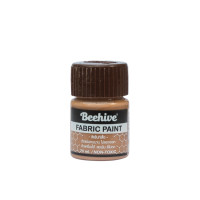 ราคา สีเพ้นท์เสื้อ เพ้นท์รองเท้า สีเพ้นท์ผ้าโดยเฉพาะ Beehive 20 มล กันน้ำ ซักได้ (20476285558)