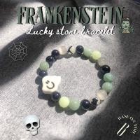 ราคา BASE ON YOU Lucky stone bracelet FRANKENSTEIN กำไลข้อมือหินนำโชค (20666950481)