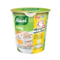 ราคา คนอร์ คัพ โจ๊ก ถ้วย รสหมู หมูผสมสาหร่าย ไก่ ปลา กุ้ง ปูอัด แฮม 32 กรัม (19832966690)