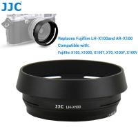 ราคา JJC LH X100 AR X100 เลนส์ฮูดกันแดดพร้อมแหวนอะแดปเตอร์ฟิลเตอร์ 49 มม สำหรับกล้องดิจิตอล Fuji Fujifilm X100V X100F X100T X100S X100 วัสดุโลหะสีเงินสีดำ (5197472303)