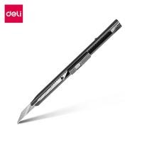 ราคา Deli คัตเตอร์ คัตเตอร์เหล็กเล็ก มีดคัตเตอร์ ใบมีดคัตเตอร์เล็ก ใบมีดคัตเตอร์ ใบมีด 9 มม อุปกรณ์สำนักงาน Cutter (21143974734)