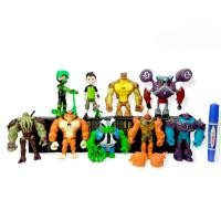 ราคา โมเดล Ben 10 เบ็นเท็น เซ็ท9ตัว ขนาด10 15cm (15923101025)