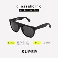 ราคา ลดแรง แว่นกันแดด SUPER by RETROSUPERFUTURE รุ่น SP FLATTOP BLACK ทรงหน้าตัด ยอดฮิต (19393029518)