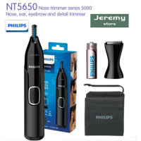 ราคา High Quality Philip Series 5000 NT5650 Nose Ear and Eyebrow Trimmer with Detail Trimmer Attachment Battery Operated (18504841815)