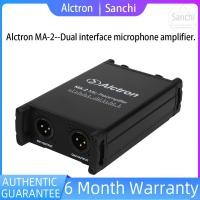 ราคา Alctron MA 2ไมโครโฟนมืออาชีพPreamplifier Dual Channel Mic Ampสำหรับริบบิ้นและไมโครโฟนแบบไดนามิก (6109102613)
