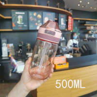 ราคา ขวดน้ำเด็กพกพา ปลอดภัยกระติกน้ำเล็กไปโรงเรียน ขวดน้ำน่ารักๆ water bottle kids 500ml (21228511973)