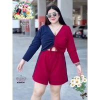 ราคา ฮ189 ร้านนี้ส่งไว เซ็ตรูดอกทูโทน 5สี ชุดเซ็ตสาวอวบ เสื้อผ้าแฟชั่นสาวอวบ เสื้อผ้าสาวอวบ ชุดเซทสาวอวบ ชุดเซ็ทสาวอวบ ชุดสาวอวบอ้วน ชุดสาวอวบ ชุดสาวอวบอ้วน ชุดเซตสาวอวบอ้วน ชุดสาวอวบอ้วนสวยๆ ชุดคนอ้วน (14