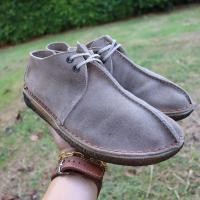 ราคา ส่งฟรี 26Cm 41eu CLARKS ORIGINALS DESERT TREKSand Suede Pre owned Authentic (20713349459)