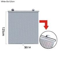 ราคา Stay awake ม่านกันแดด กันความร้อน บังแดดแบบสไลด์ยืดหดได้ ม่านม้วนอัตโนมัติ ติดตั้งและถอดง่าย (20358841106)