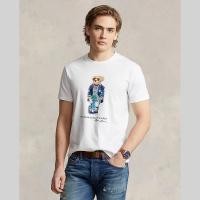 ราคา Polo Ralph Lauren เสื้อยืดผู้ชาย Tee Custom Slim Fit Polo Bear Jersey T Shirt รุ่น MNPOTSH1N821820 สีขาว (20809290098)