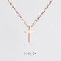 ราคา Randa สร้อยคอสแตนเลส DIY จี้ไม้กางเขนใหญ่ 3 สี เลือกความยาว เลือกจี้ได้เอง ไม่ลอกไม่ดำ ลงทะเล โดนน้ำหอมได้ ของขวัญ (20505127503)