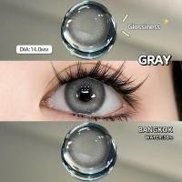 ราคา จัดส่งฟรี FUNSACHY คอนแทคเลนส์ Black Brown Gray Blue ขนาด14 0 14 2 14 5mm คอนแทคเลนส์ตาโต (20149624365)