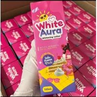 ราคา Whiteaura โลชั่นกันแดดขนม ครีมกันแดดผิวใสสูตรลับเฉพาะ ครีมบำรุงผิวกายแบบสาวเวียดนามมีกันแดดในตัวด้วยสารสกัดที่ในไทยหาไม่มี กลิ่นหอมมาก ทาแล้วเข้าผิวง่าย ครีมหัวเชื้อ สารสกัดเกรดพรีเมี่ยมขนาด 100 กรัม 