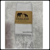 ราคา ผ้าคลุมไหล่ ผ้าพันคอ ผ้าฝ้าย ผ้าเปลือกไหม มีภู่ทั้งสองด้าน (20388996525)