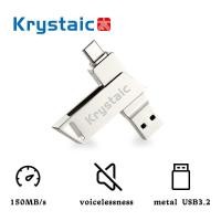 ราคา Krystaic Ultra Curve 64GB 128GB Flash drive type c USB3 2 Read 150Mbs (21006649294)