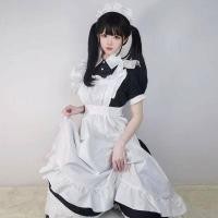 ราคา COSER 77 ชุดเมด แม่บ้าน ชุดแม่บ้าน สาวใช้เสื้อเชิ้ตแขนยาวผู้หญิง Lolita อนิเมะชุดคอสเพลย์สาวใช้ Cosplay ผู้หญิง (20879612668)