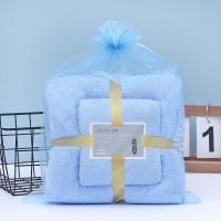 ราคา เซตผ้าขนหนู ผ้าเช็ดตัวขนเป็ด ผ้าเช็ดผม แถมฟรีถุงผ้าแก้ว (20594535856)