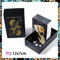 ราคา New Moon ไพ่ทาโรต์ ขนาดมาตรฐานขนาดใหญ่12X7ซม สำรับไพ่ทาโรต์ขอบทอง 78ใบ ไพ่ทำนาย ไพ่ยิปซี ไพ่ออราเคิล ไพ่ยิบซี ไพ่ทาโร่ ไพ่ดูดวง Tarot Card (17426656980)