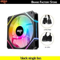 ราคา Aigo AM12PRO RGB พัดลม ventoinha PC 120มม ชุดพัดลมเคสคอมพิวเตอร์น้ำเย็น4Pin PWM CPU พัดลมระบายความร้อน3pin5v airb 12ซม lador (21164592568)