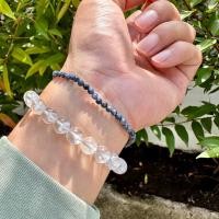 ราคา BSP CUT4 สร้อยข้อมือไพลิน 4mm ไพลินแท้ บลูแซปไฟร์ พลอยแท้ กำไลข้อมือไฟลิน เจียรไน (21007103173)