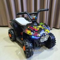 ราคา DDtoys รถแบตเตอรี่ด็ก รถเด็กนั่ง ทรง ATV หน้าบีเอ็มมินิ Mini ATV ทรง bmw ขับได้จริง ขนาด1มอเตอร์ No 2128 (7161950506)