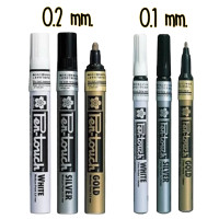 ราคา ปากกา ปากกาเพ้นท์ ปากกาลบไม่ได้ ปากกามาร์คเกอร์ ซากุระ Sakura ปากกาครุภัณฑ์ 1 0mm 2 0mm (20343660839)