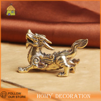 ราคา Shao รูปปั้นรูปปั้นสัตว์นำโชคสำหรับตกแต่งบ้านทำจากทองเหลืองจีนโบราณ (20310019016)