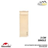 ราคา NATUREHIKE D01 AUTOMATIC INFLATABLE CUSHION WITH PILLOW ที่นอนพองลมอัตโนมัติ พร้อมหมอนในตัว (21241993421)